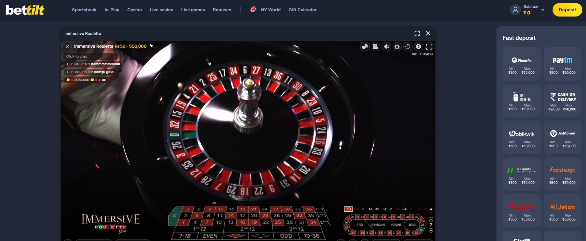 Bettilt Live Casino