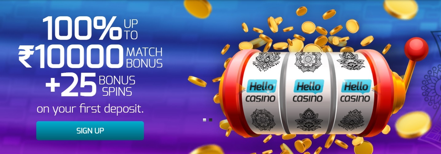 Hello Casino Welcome Bonus