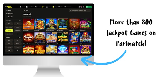 Jackpot Games on Parimatch