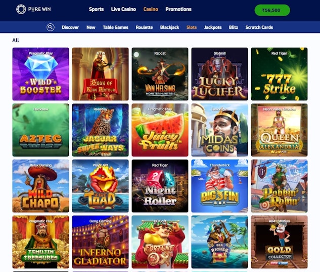 Pure Win Casino India