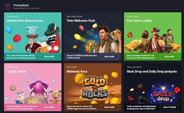 Twin Casino Promotions