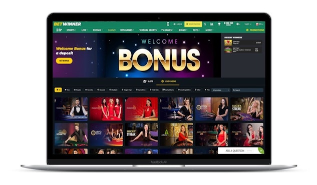 Betwinner homepage