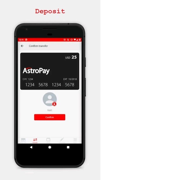 Deposit on Leo Vegas India with Astro Pay Card