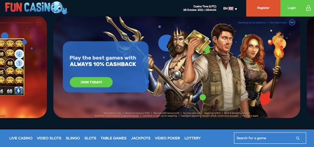 Fun casino homepage