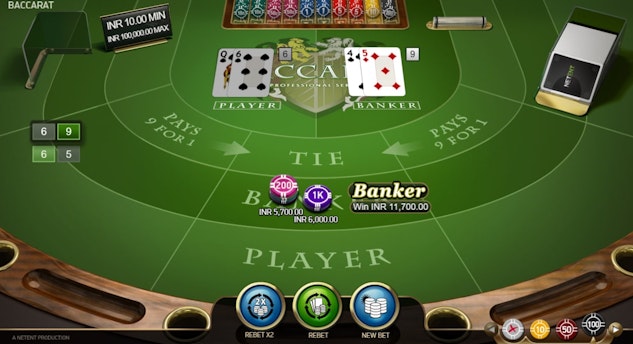 Play online baccarat