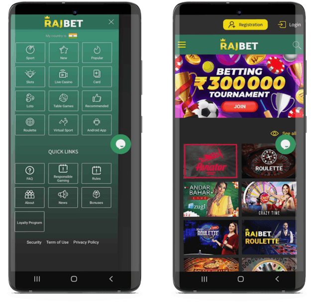 Rajbet app