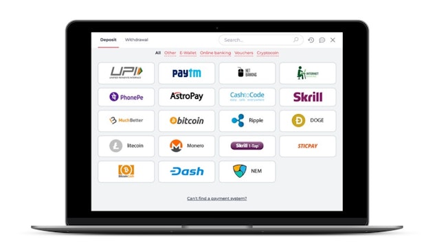 Slotv deposit methods