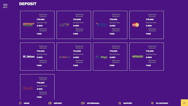 Yako deposit methods